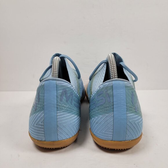 Adidas Nemeziz Messi Tango Men's Blue Indoor Soccer Shoes US Size 10 - Picture 4 of 8